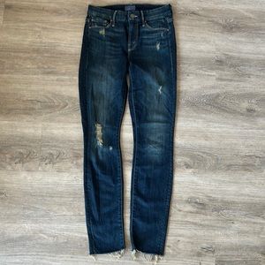 Mother Denim - Looker Ankle Fray Jaded and Torn